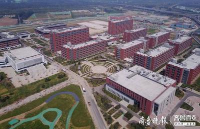 航拍透視 山東第一醫(yī)科大學(xué)濟(jì)南校區(qū)，一年建成的奇跡與電力系統(tǒng)安裝探秘